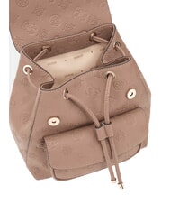 GUESS CRESIDIA II Plecak z kieszenią logo w kolorze ciemnego szarego - Torby damskie - 4