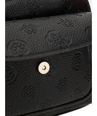 GUESS CRESIDIA II Plecak z kieszenią czarne logo - Torby damskie - 3