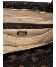 GUESS SILIA 2 Torba z paskiem na ramię logo espresso - Torby damskie - 5