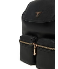 GUESS MANHATTAN 2 Plecak z kieszeniami CZARNY - Torby damskie - 4