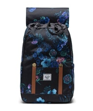 HERSCHEL RETREAT  Plecak na laptopa 14" wieczorny kwiatowy - Plecaki szkolne i rekreacyjne - 4