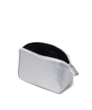 HERSCHEL MILAN Mała kosmetyczka srebrny metalik - Kosmetyczka - 4