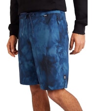 VANS VOYAGE TIE DYE Str&oacute;j z długimi spodenkami turkusowo-czarny - Stroje kąpielowe męskie - 3