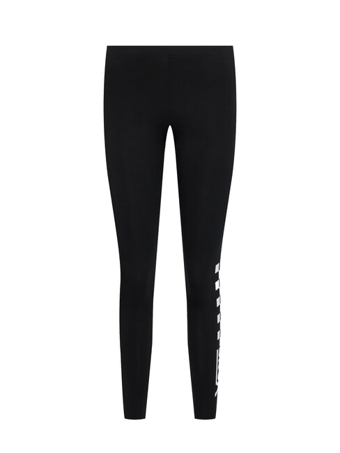 CLASSIC Spodnie sportowe typu legginsy o dopasowanym kroju czarny - Dresy sportowe damskie