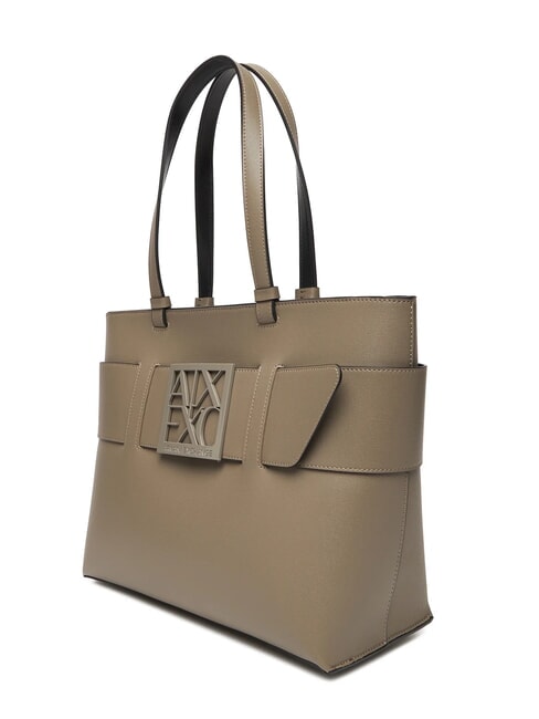 A|X BUCKLE Torba na ramię Shopper brązowy bas - Torby damskie