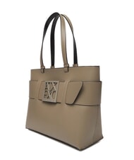 ARMANI EXCHANGE A|X BUCKLE Torba na ramię Shopper brązowy bas - Torby damskie - 2