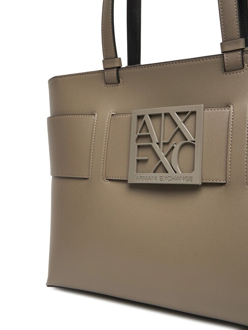 A|X BUCKLE Torba na ramię Shopper brązowy bas - Torby damskie