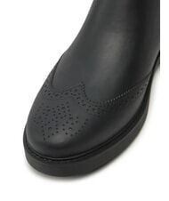 RALPH LAUREN PRESLIE Gumowe buty Beatles&oacute;w CZARNY - Buty damskie - 4