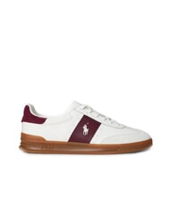 RALPH LAUREN HERITAGE AERA Sk&oacute;rzane trampki - Buty męskie