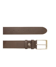 TIMBERLAND CASUAL NEW Pasek sk&oacute;rzany kakao - Paski - 3