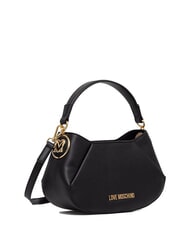 LOVE MOSCHINO CHUNKY TAB Mała torebka z paskiem na ramię Czarny - Torby damskie - 2