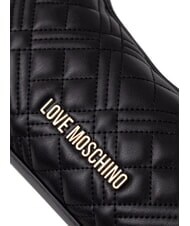 LOVE MOSCHINO QUILTED Torba na ramię Czarny - Torby damskie - 4