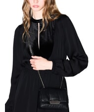 ARMANI EXCHANGE A|X Mała torebka na ramię z klapką czarny - Torby damskie - 5