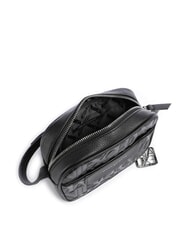 ARMANI EXCHANGE LIZ PEBBLE Torba na aparat z wytłoczonym logo czarny - Torby damskie - 4