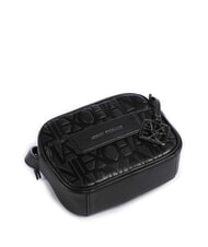 ARMANI EXCHANGE LIZ PEBBLE Torba na aparat z wytłoczonym logo czarny - Torby damskie - 6