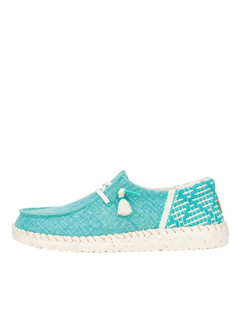 WENDY FUNK COASTAL JUTE Łatwe w zakładaniu mokasyny jutowe ceramiczny niebieski - Buty męskie