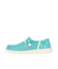 HEY DUDE WENDY FUNK COASTAL JUTE Łatwe w zakładaniu mokasyny jutowe ceramiczny niebieski - Buty męskie - 2