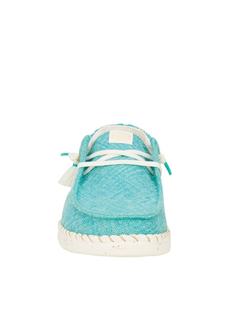 WENDY FUNK COASTAL JUTE Łatwe w zakładaniu mokasyny jutowe ceramiczny niebieski - Buty męskie