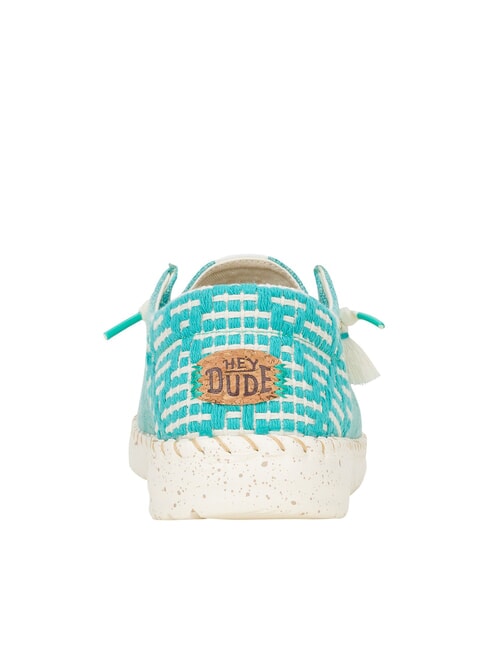 WENDY FUNK COASTAL JUTE Łatwe w zakładaniu mokasyny jutowe ceramiczny niebieski - Buty męskie