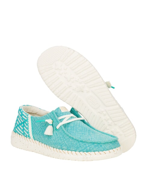 WENDY FUNK COASTAL JUTE Łatwe w zakładaniu mokasyny jutowe ceramiczny niebieski - Buty męskie