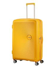 AMERICAN TOURISTER SOUNDBOX Duży, rozszerzalny w&oacute;zek złoty ż&oacute;łty - W&oacute;zki twarde - 3