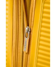 AMERICAN TOURISTER SOUNDBOX Duży, rozszerzalny w&oacute;zek złoty ż&oacute;łty - W&oacute;zki twarde - 7