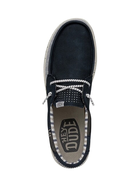 WELSH GRIP MIX HERREN  Mokasyny wsuwane ocean - Buty męskie