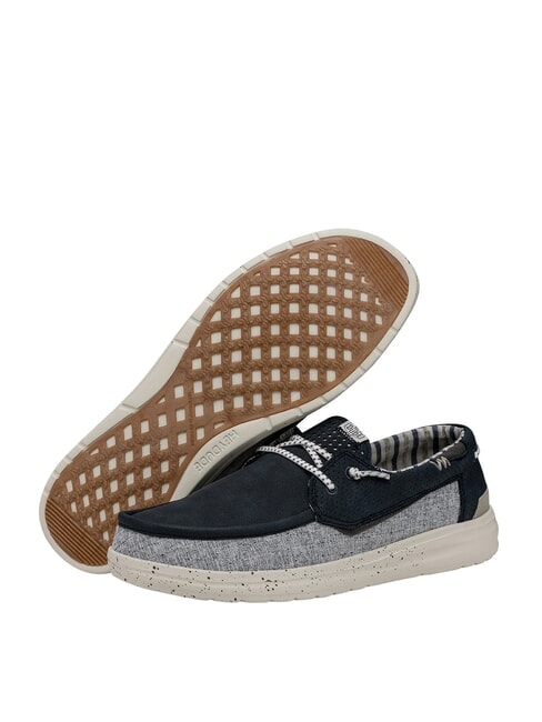 WELSH GRIP MIX HERREN  Mokasyny wsuwane ocean - Buty męskie