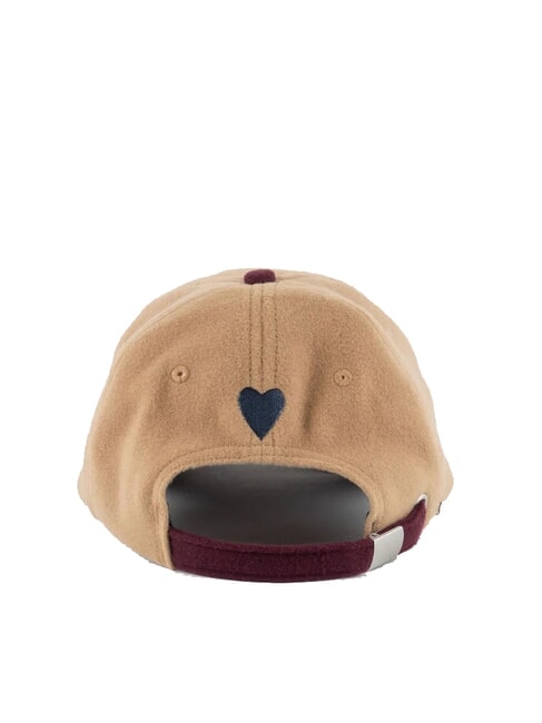 GORRA Damska zimowa czapka baseballowa beżowy - Włosy