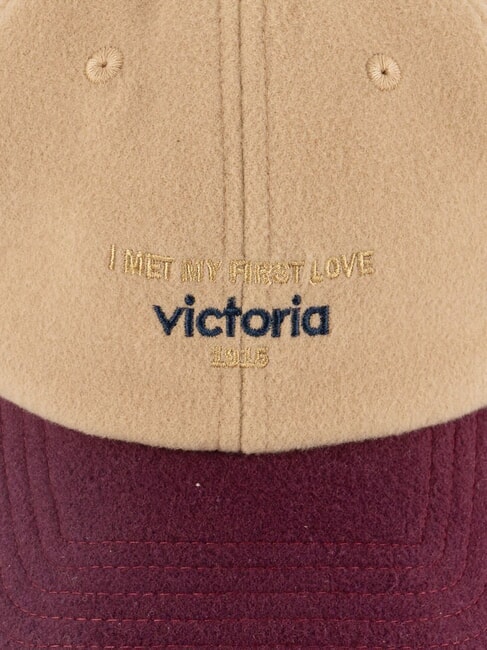 GORRA Damska zimowa czapka baseballowa beżowy - Włosy