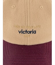 VICTORIA GORRA Damska zimowa czapka baseballowa beżowy - Włosy - 4