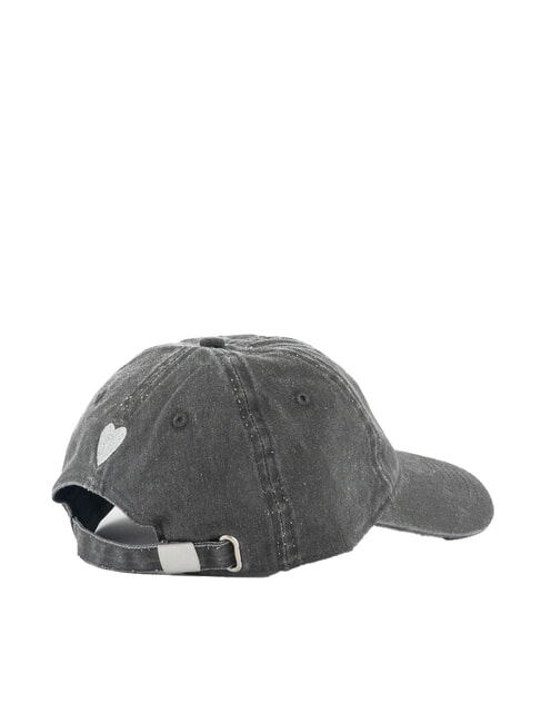 GORRA Damska czapka baseballowa z twillu szary - Włosy
