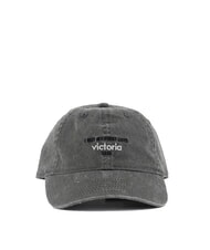 VICTORIA GORRA Damska czapka baseballowa z twillu szary - Włosy - 3