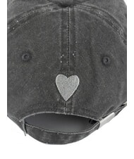 VICTORIA GORRA Damska czapka baseballowa z twillu szary - Włosy - 5