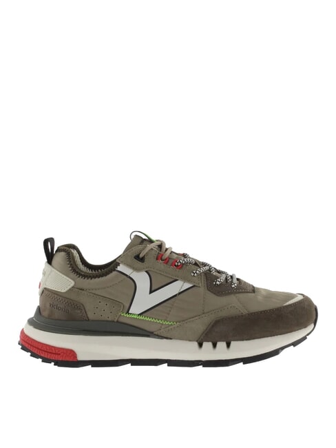WING EVO SPORT Uniseksowe buty do biegania khaki - Buty uniseks