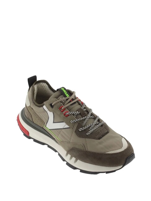 WING EVO SPORT Uniseksowe buty do biegania khaki - Buty uniseks