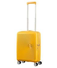 AMERICAN TOURISTER SOUNDBOX Mały w&oacute;zek rozszerzalny złoty ż&oacute;łty - Bagaż podręczny - 3