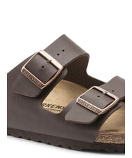 BIRKENSTOCK ARIZONA BIRKO FLOR Sandały z dwiema klamrami ciemnobrązowy - Buty uniseks - 4