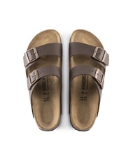 BIRKENSTOCK ARIZONA BIRKO FLOR Sandały z dwiema klamrami ciemnobrązowy - Buty uniseks - 5