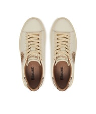 BLAUER VENUS Adidasy krem/pyton - Buty damskie - 4