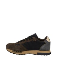 BLAUER QUEENS  Trampki męskie granatowy/brązowy - Buty męskie - 4
