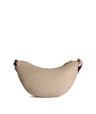 ALVIERO MARTINI PRIMA CLASSE PUFFY NYLON Mała torebka na ramię w kształcie p&oacute;łksiężyca szarobrązowy - Torby damskie - 2