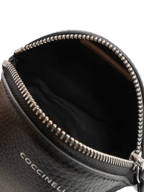 AGATEA Sk&oacute;rzana kosmetyczka Czarny - Saszetki i artykuły pierwszej potrzeby