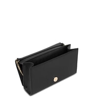 LOVE MOSCHINO SMART DAILY Kopert&oacute;wka z metalowym paskiem na ramię Czarny - Torby damskie - 4
