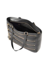 LOVE MOSCHINO ZIPLINE Torba na zakupy na ramię Czarny - Torby damskie - 4