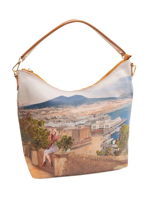 YESBAG Torba typu hobo na ramię drzewo cytrynowe - Torby damskie