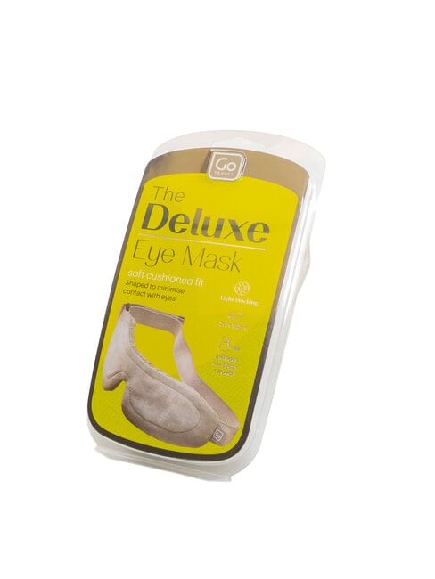 DELUXE Maska podr&oacute;żna szary - Akcesoria podr&oacute;żne