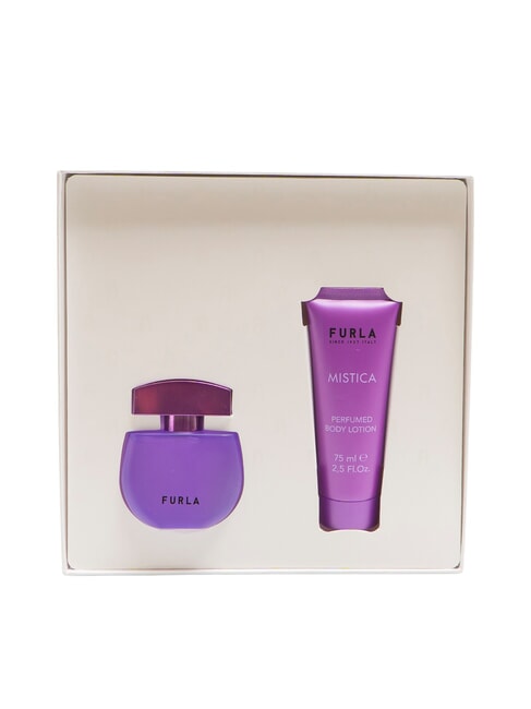 MISTICA Zestaw woda perfumowana 30ML krem do ciała 75 ml fioletowe szkło - Perfumy damskie