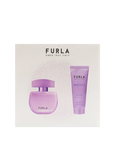 MISTICA Zestaw woda perfumowana 30ML krem do ciała 75 ml fioletowe szkło - Perfumy damskie