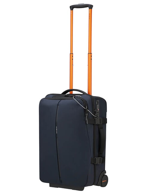 SECURIPAK 2.0 Torba podr&oacute;żna na k&oacute;łkach 52 cm CIEMNONIEBIESKI - Bagaż podręczny